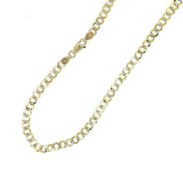 Solid Miami Cuban Chains 14K