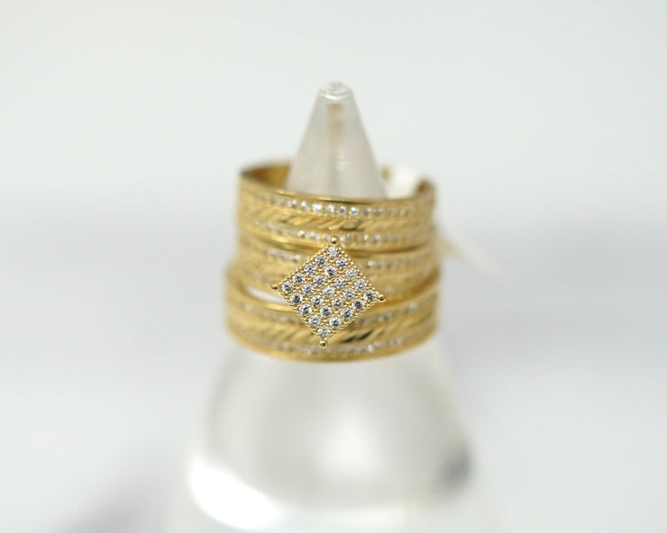 Trio Ring 14K Yellow Ring