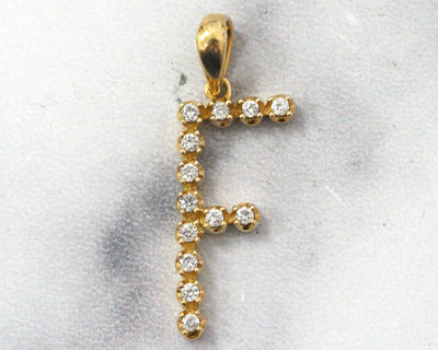 Diamond Letter F 0.35CT