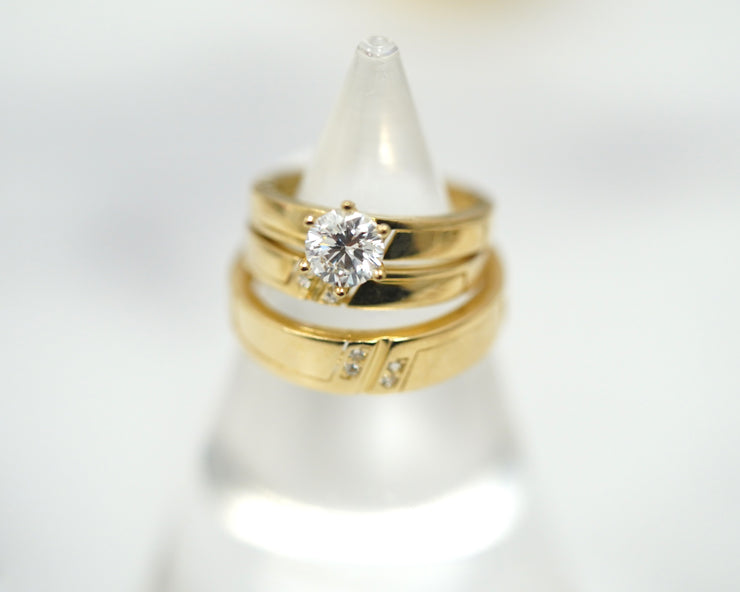 Trio Ring 14K Yellow Gold