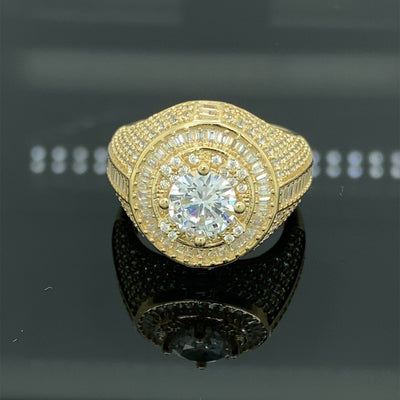 Gold Fashion Rings - Men'