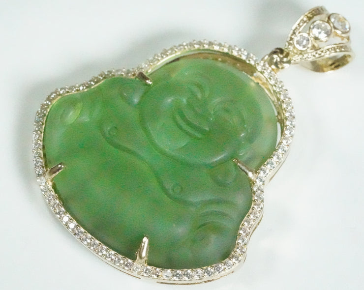 Green Buddha Pendant