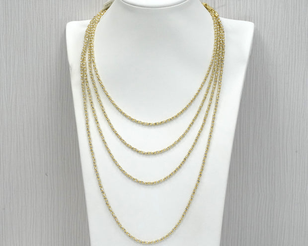 Twist Ice Chain 14K Gold