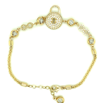 Charm Bracelet 14K Yellow Gold