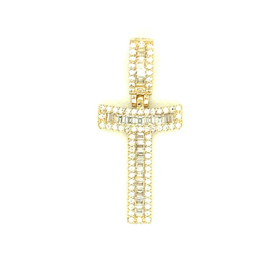 Letter T 14K Yellow Gold