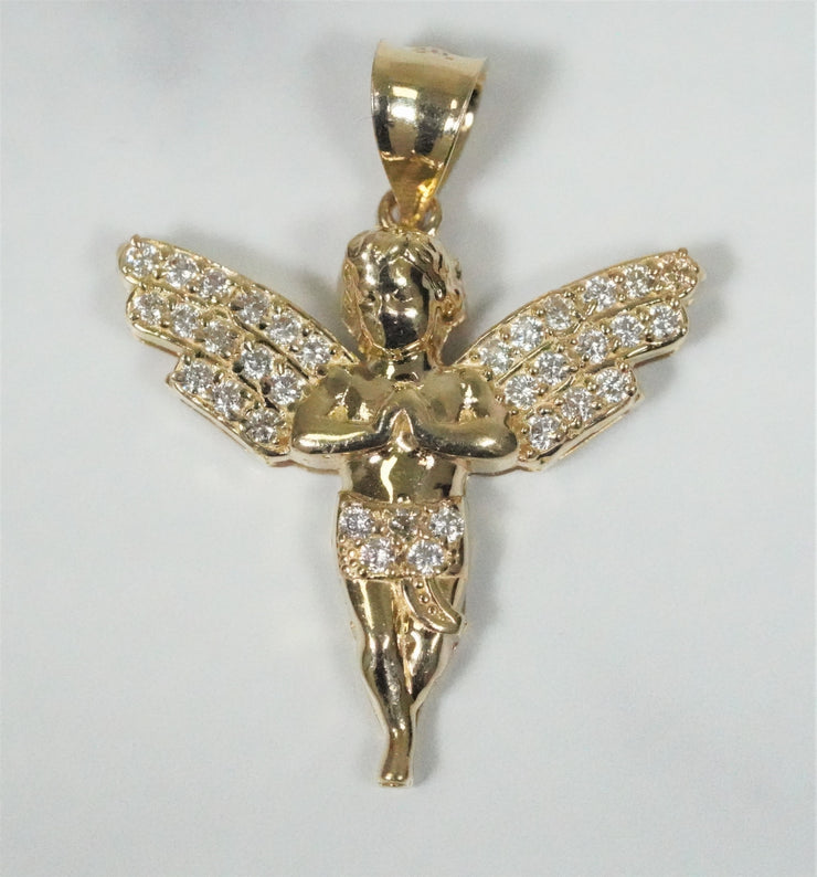 Angel Pendant 14 K Gold