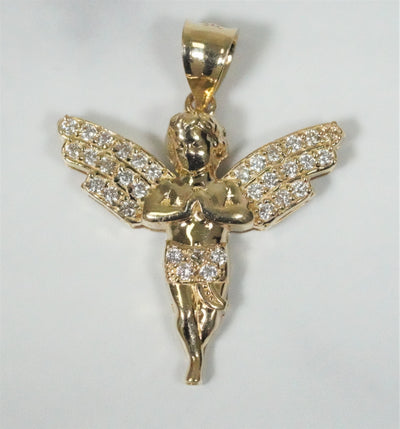 Angel Pendant 14K Yellow Gold