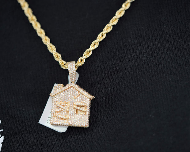 .81 Ct Diamond TrapHouse 14K Yellow Gold