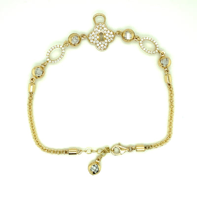 Charm Bracelet 14K Yellow Gold