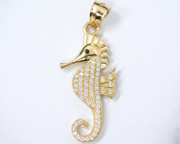 SeaHorse 14K Yellow Gold