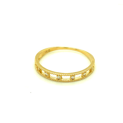 Gold Ring 14K Yellow Gold