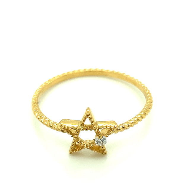 Solid Gold Ring 14K