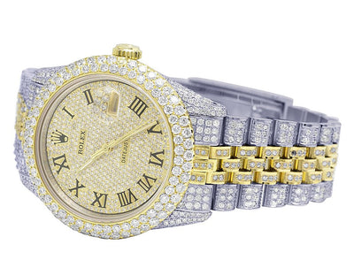 Custom Rolex DateJust 36MM Iced Out / BustDown