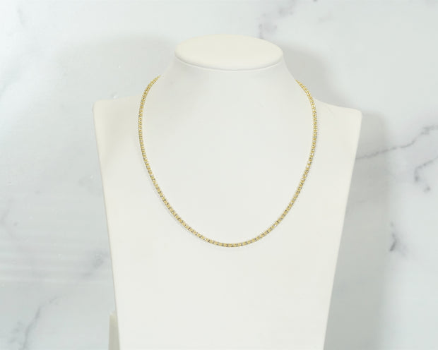 Ice Chain 14K Yellow Gold