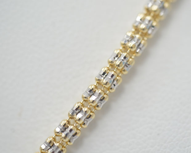 Ice Chain 3mm 14K Yellow Gold