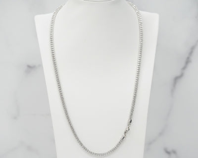 Ice Chain 14K White Gold