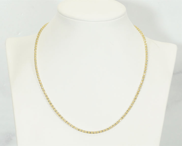 Ice Chain 14K Yellow Gold