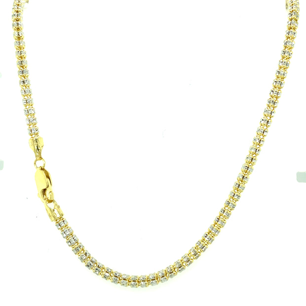 Ice Chain 14K Yellow Gold