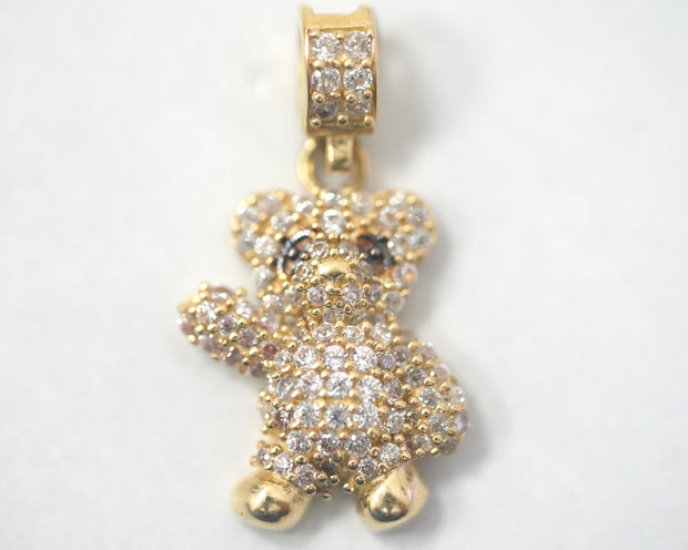 Teddy Bear 14k Yellow Gold