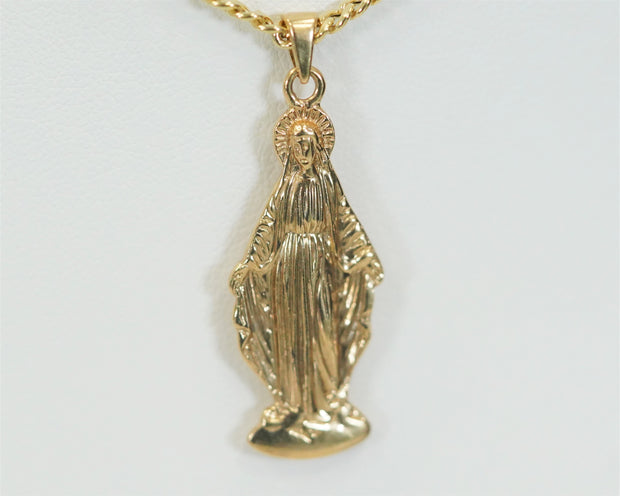 Virgin De Guadalupe 14K Yellow Gold