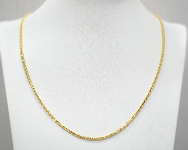 Semi Solid Franco 14k Yellow Gold